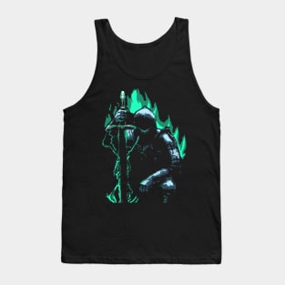 8bit templar knights art Tank Top